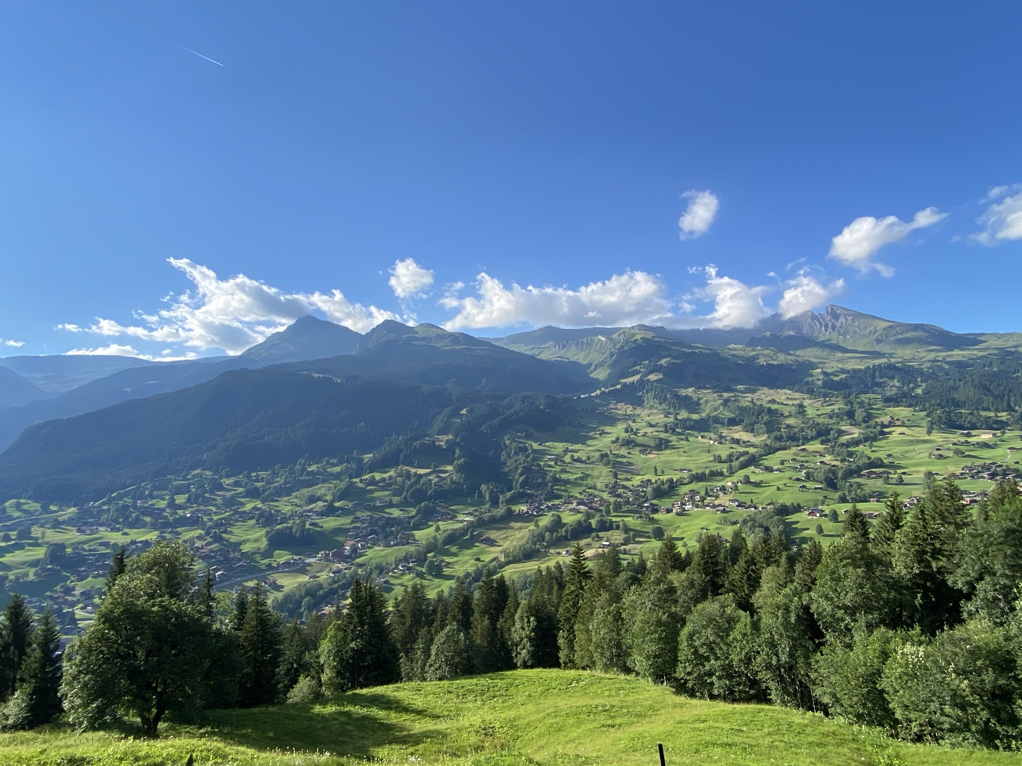 Hiking in Switzerland: Best Day Hikes in the Swiss Alps grindelwald village panoramic hike views