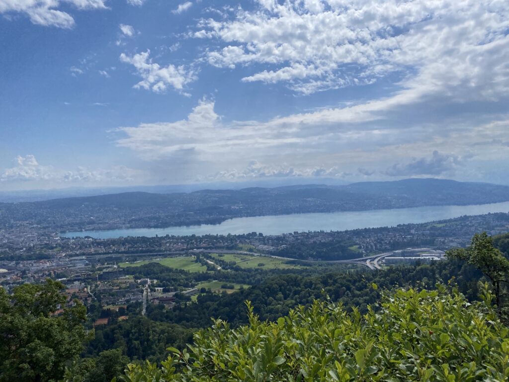 Hiking in Switzerland: Best Day Hikes in the Swiss Alps uetliberg mountain hike views in zurich switzerland